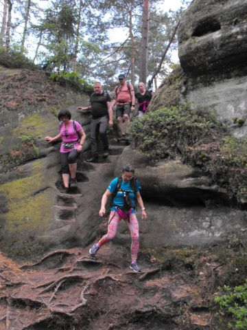 Wycieczka Broumovská vrchovina s102 - PTTK Strzelin