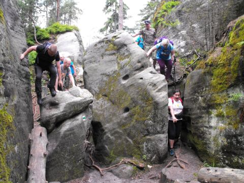 Wycieczka Broumovská vrchovina s103 - PTTK Strzelin