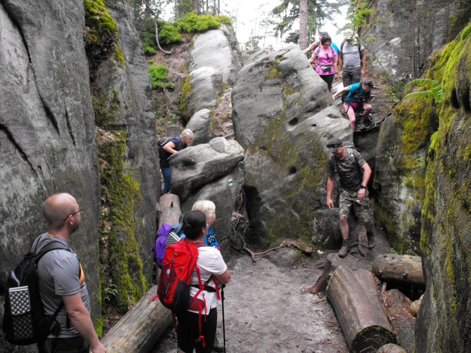 Wycieczka Broumovská vrchovina s002 - PTTK Strzelin