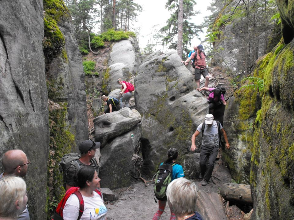 Wycieczka Broumovská vrchovina s002 - PTTK Strzelin