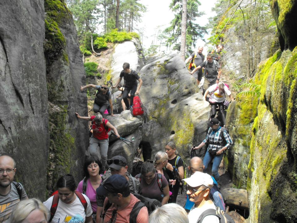 Wycieczka Broumovská vrchovina s002 - PTTK Strzelin