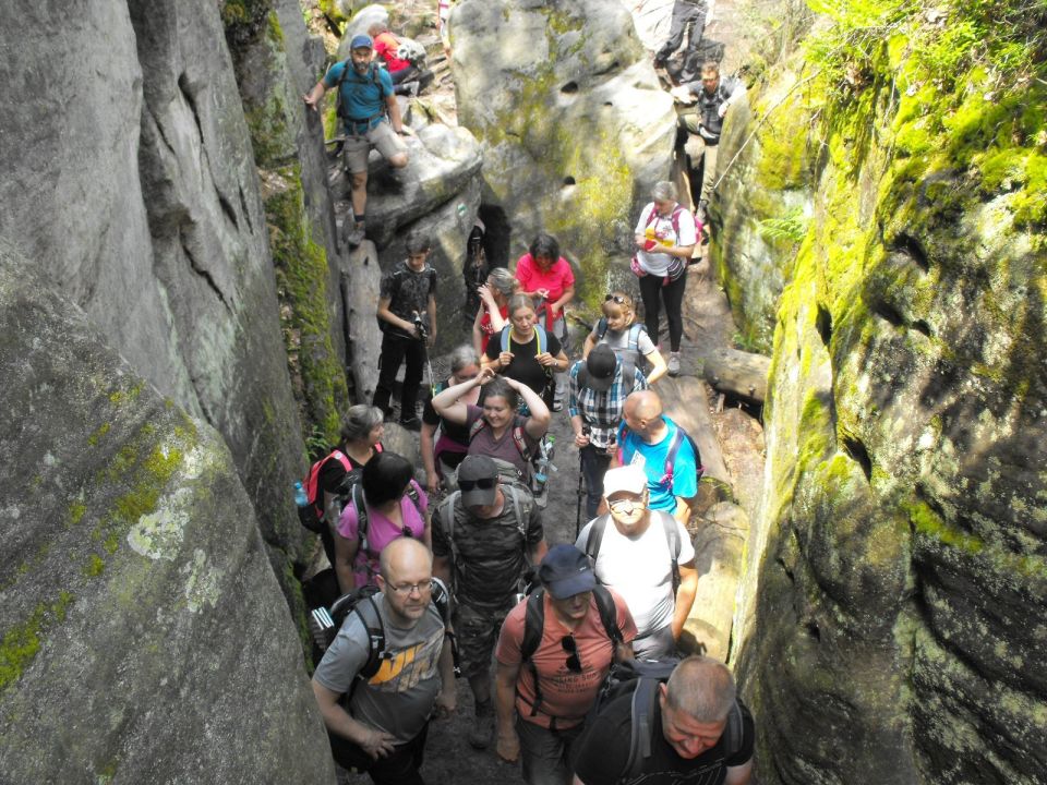 Wycieczka Broumovská vrchovina s002 - PTTK Strzelin