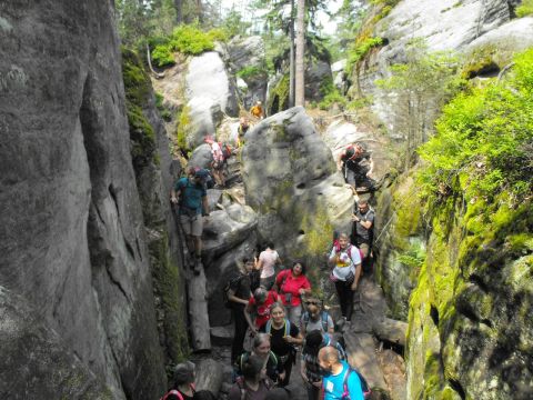 Wycieczka Broumovská vrchovina s110 - PTTK Strzelin