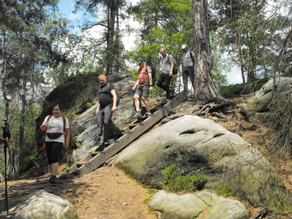 Wycieczka Broumovská vrchovina s002 - PTTK Strzelin