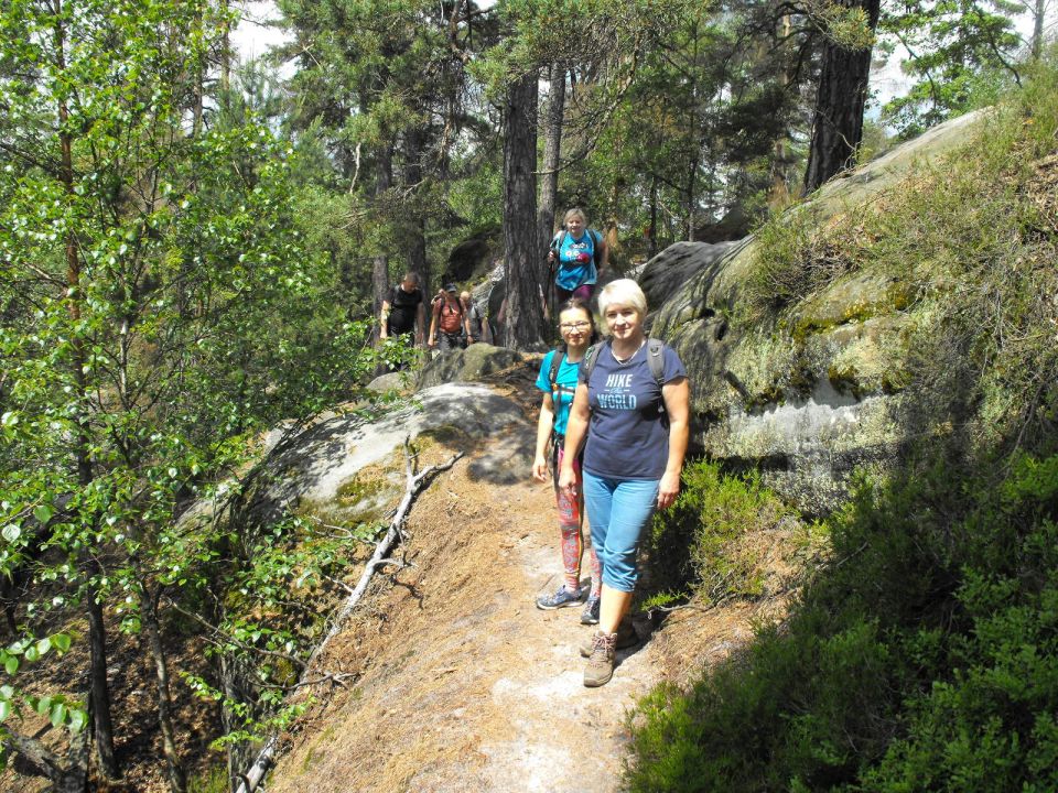 Wycieczka Broumovská vrchovina s002 - PTTK Strzelin