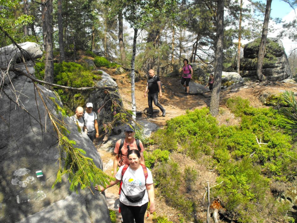 Wycieczka Broumovská vrchovina s002 - PTTK Strzelin