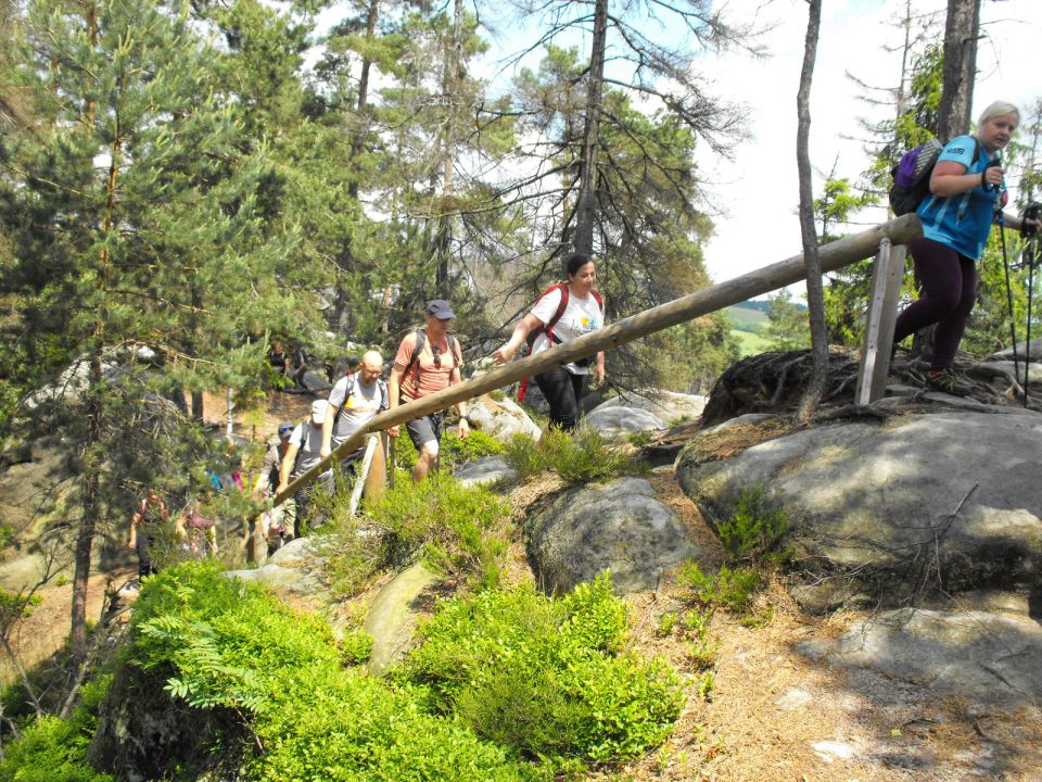 Wycieczka Broumovská vrchovina s002 - PTTK Strzelin