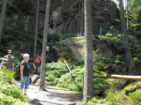 Wycieczka Broumovská vrchovina s121 - PTTK Strzelin