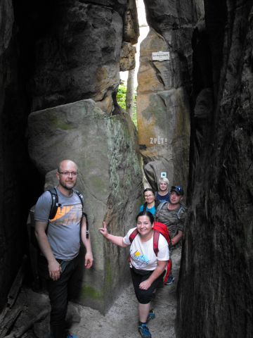 Wycieczka Broumovská vrchovina s125 - PTTK Strzelin