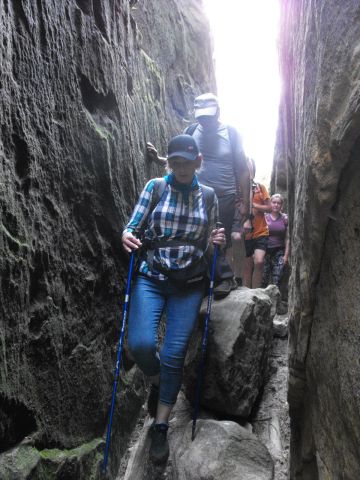 Wycieczka Broumovská vrchovina s126 - PTTK Strzelin