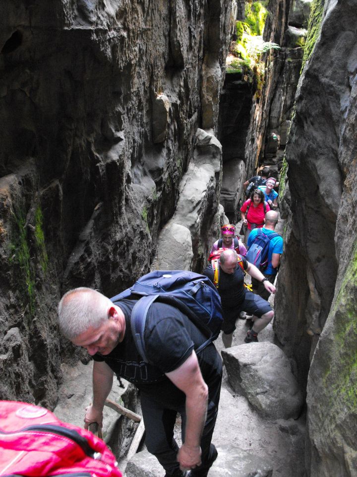 Wycieczka Broumovská vrchovina s002 - PTTK Strzelin