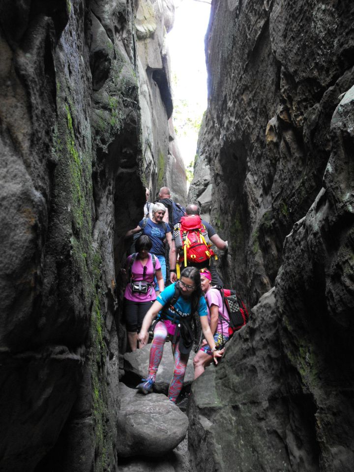 Wycieczka Broumovská vrchovina s002 - PTTK Strzelin