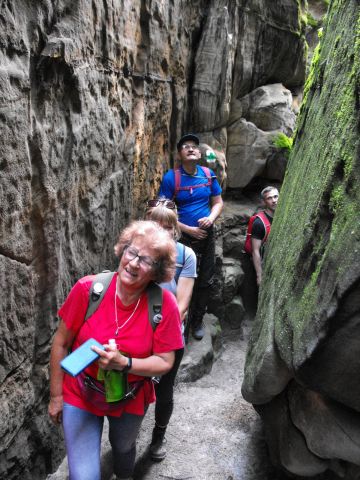 Wycieczka Broumovská vrchovina s131 - PTTK Strzelin