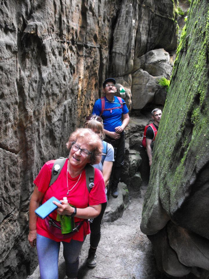 Wycieczka Broumovská vrchovina s002 - PTTK Strzelin