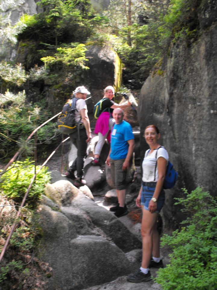 Wycieczka Broumovská vrchovina s002 - PTTK Strzelin