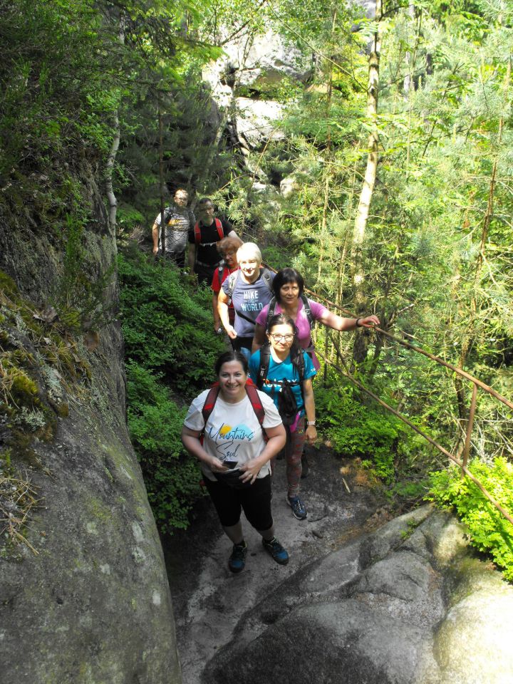 Wycieczka Broumovská vrchovina s002 - PTTK Strzelin