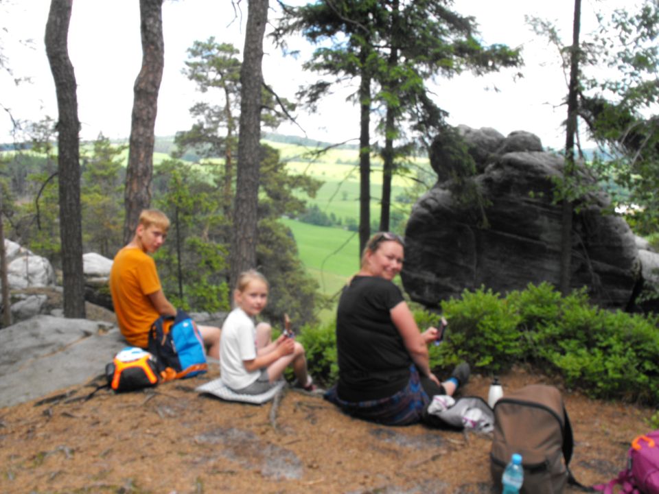 Wycieczka Broumovská vrchovina s002 - PTTK Strzelin