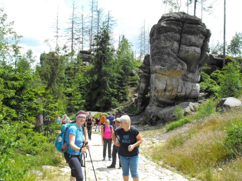 Wycieczka Broumovská vrchovina s144 - PTTK Strzelin