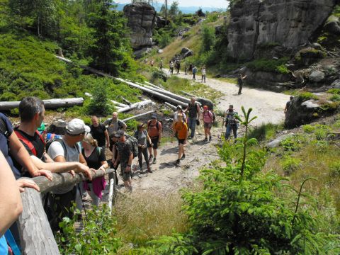 Wycieczka Broumovská vrchovina s145 - PTTK Strzelin