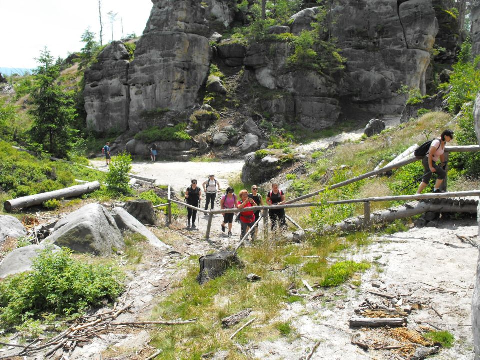 Wycieczka Broumovská vrchovina s002 - PTTK Strzelin