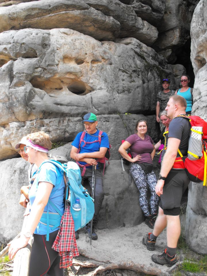 Wycieczka Broumovská vrchovina s002 - PTTK Strzelin