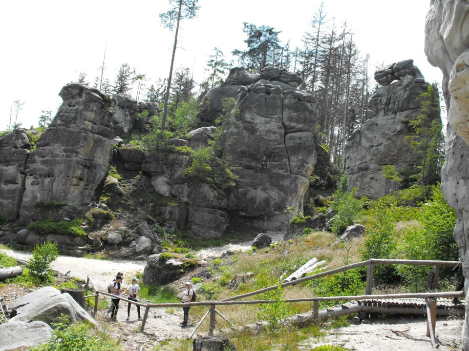 Wycieczka Broumovská vrchovina s002 - PTTK Strzelin