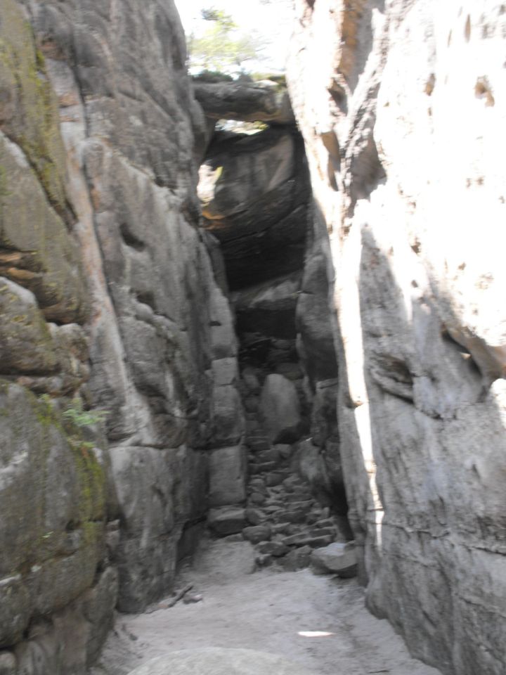 Wycieczka Broumovská vrchovina s002 - PTTK Strzelin