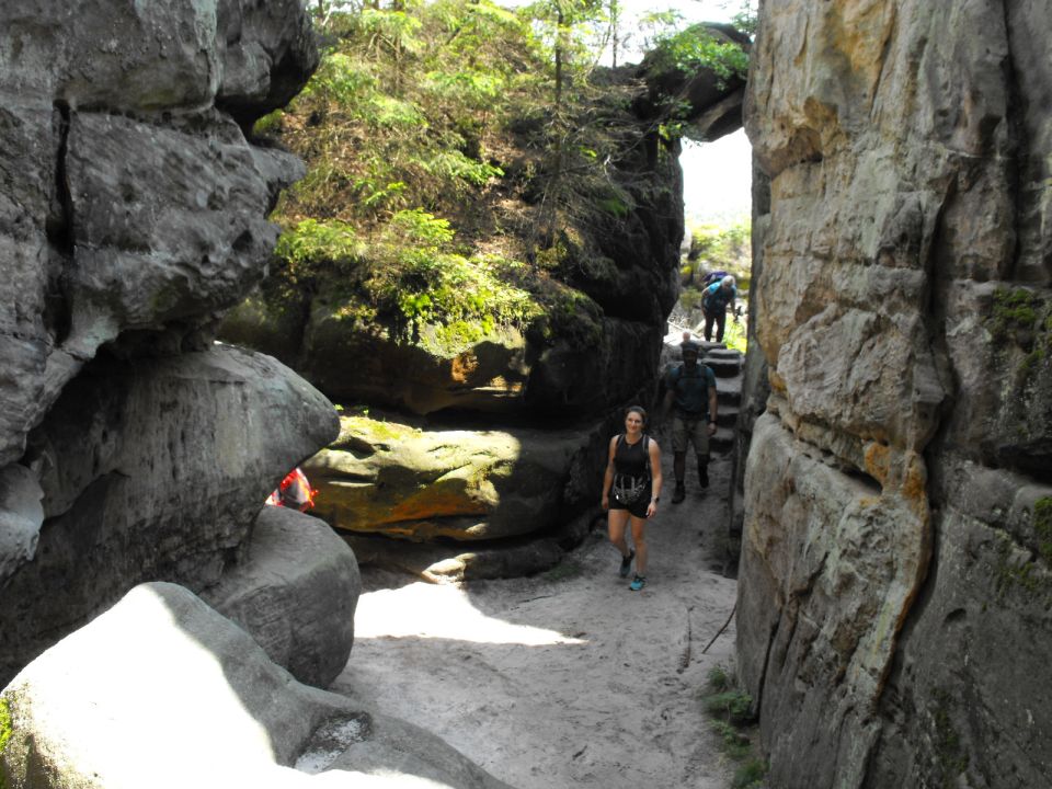 Wycieczka Broumovská vrchovina s002 - PTTK Strzelin