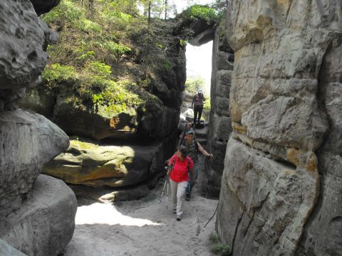 Wycieczka Broumovská vrchovina s152 - PTTK Strzelin