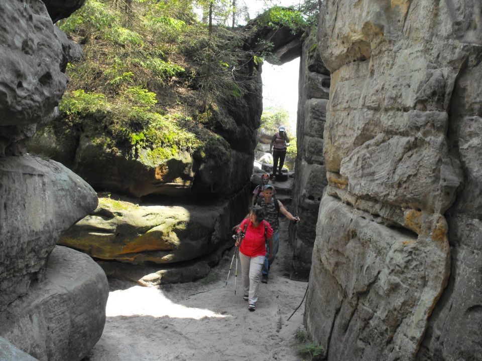 Wycieczka Broumovská vrchovina s002 - PTTK Strzelin