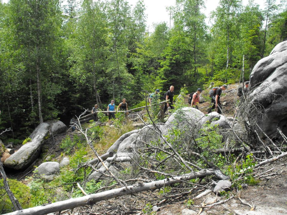 Wycieczka Broumovská vrchovina s002 - PTTK Strzelin