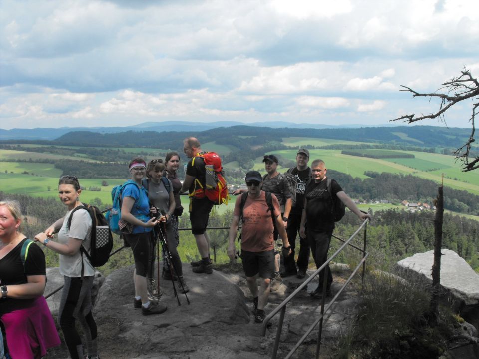 Wycieczka Broumovská vrchovina s002 - PTTK Strzelin