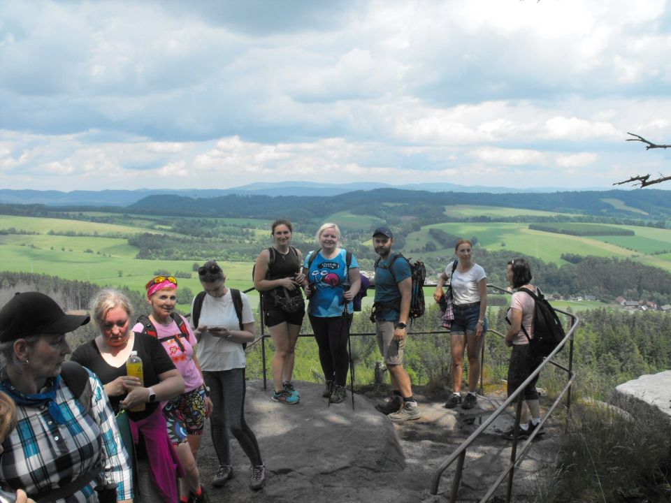 Wycieczka Broumovská vrchovina s002 - PTTK Strzelin