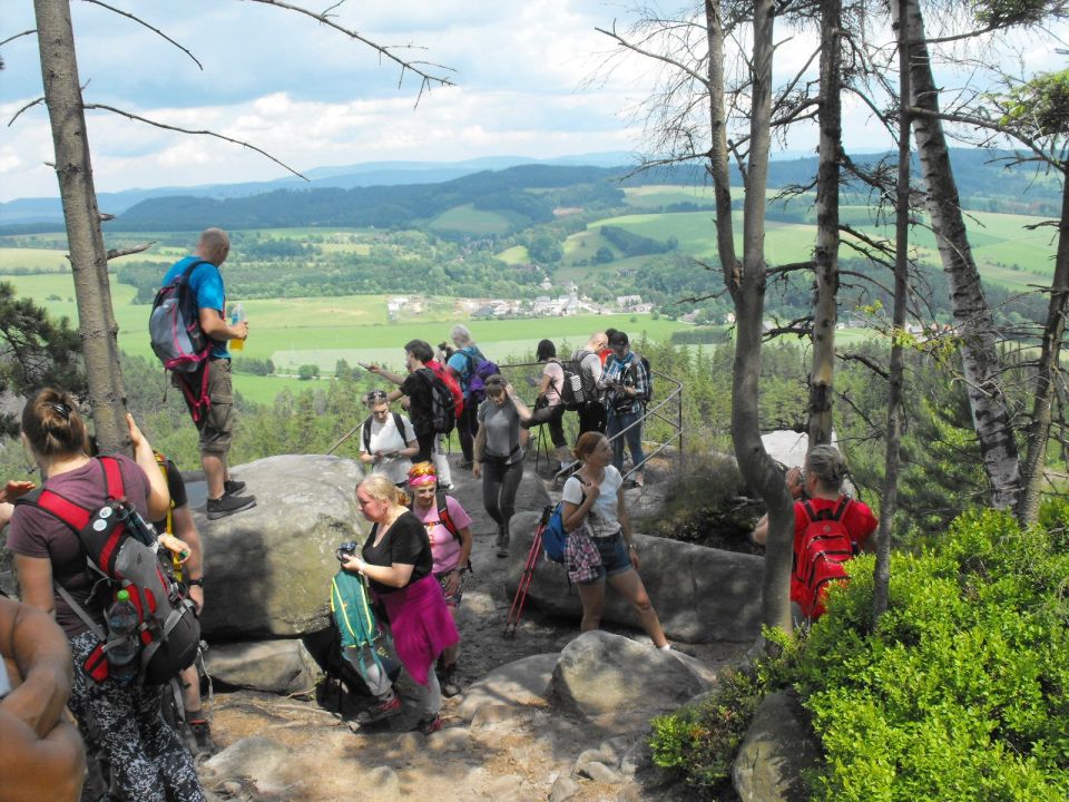 Wycieczka Broumovská vrchovina s002 - PTTK Strzelin