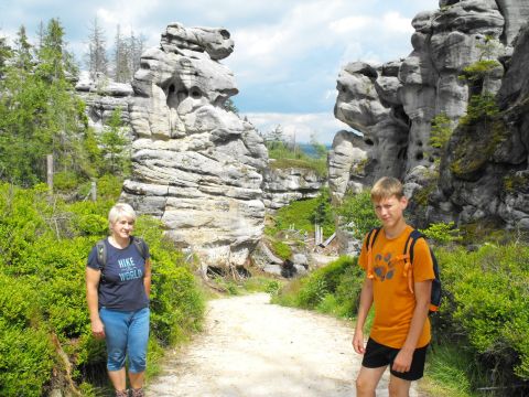 Wycieczka Broumovská vrchovina s163 - PTTK Strzelin