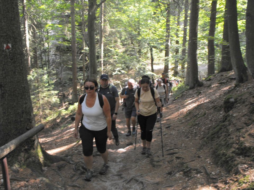 Wycieczka Broumovská vrchovina s002 - PTTK Strzelin