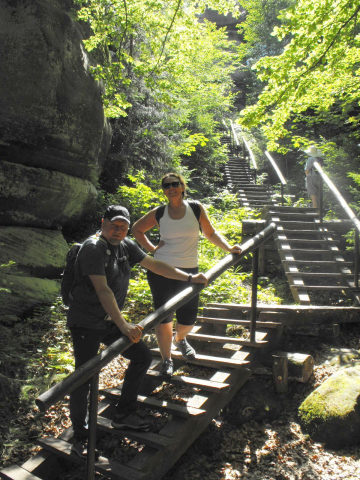 Wycieczka Broumovská vrchovina s002 - PTTK Strzelin