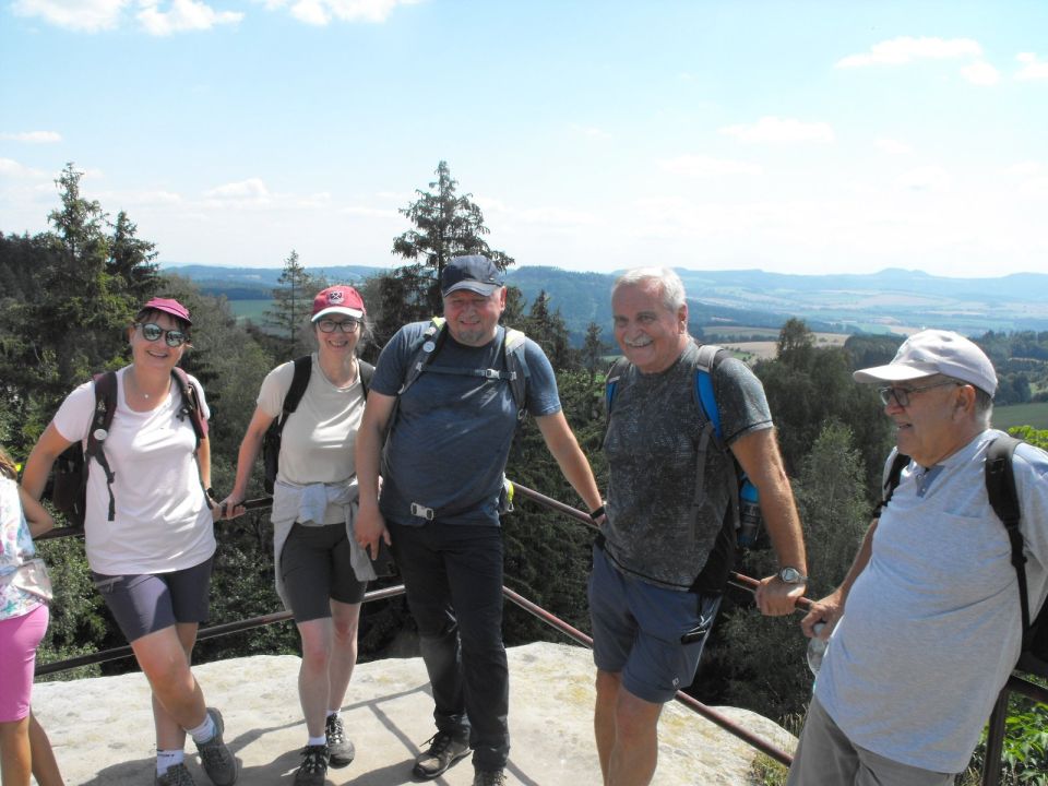 Wycieczka Broumovská vrchovina s002 - PTTK Strzelin