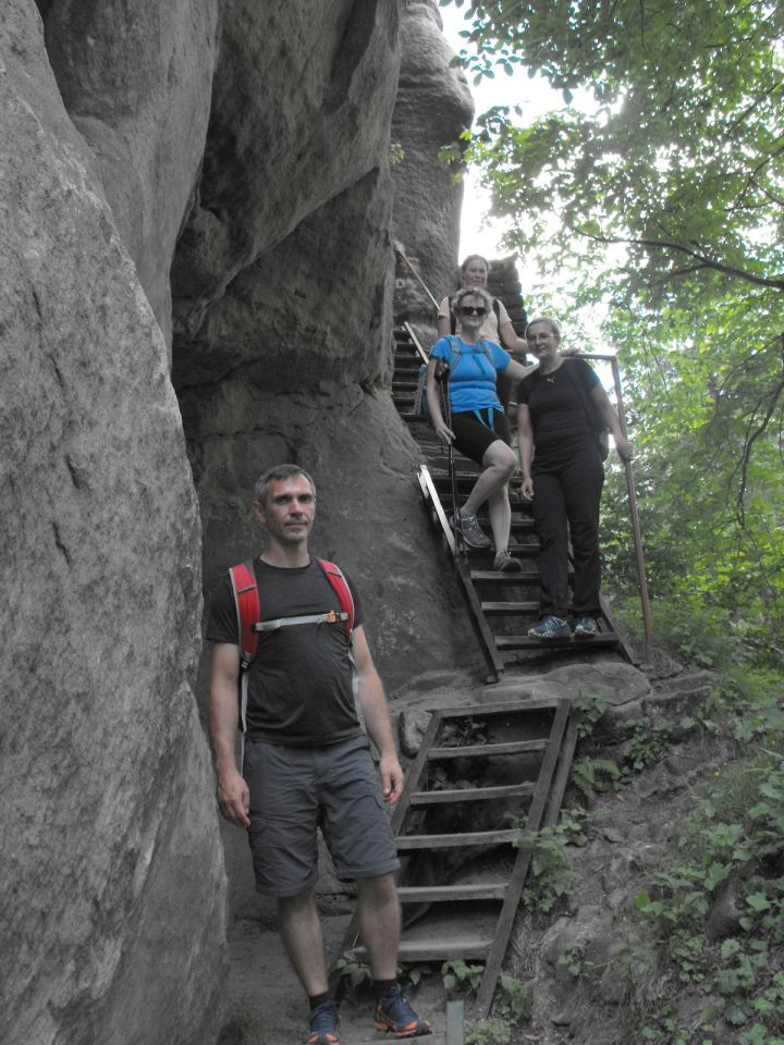 Wycieczka Broumovská vrchovina s002 - PTTK Strzelin