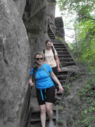 Wycieczka Broumovská vrchovina s64 - PTTK Strzelin