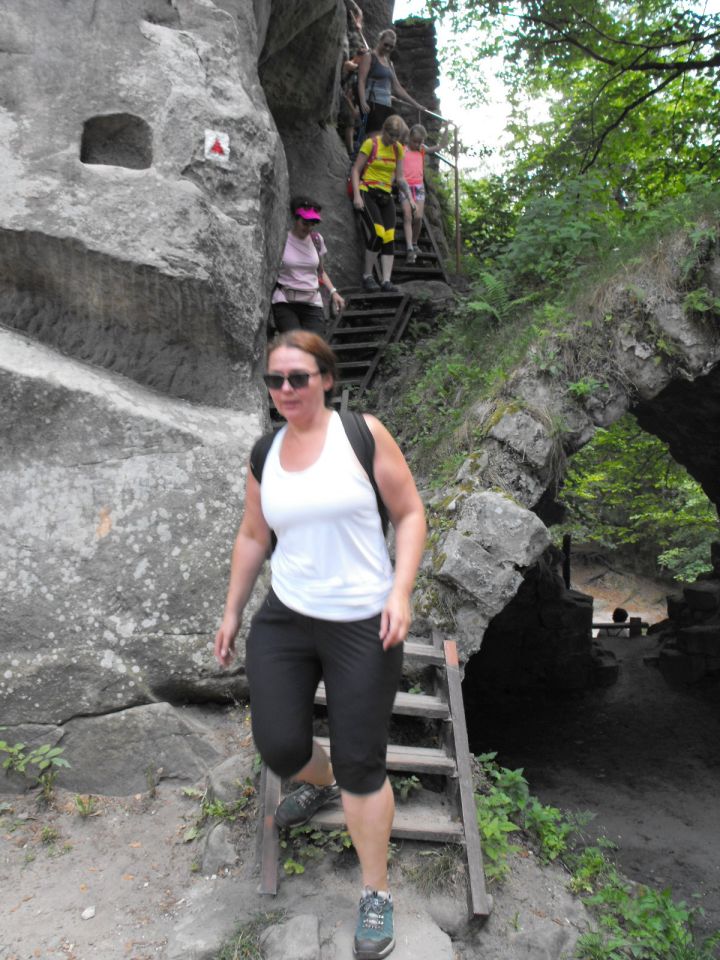 Wycieczka Broumovská vrchovina s002 - PTTK Strzelin