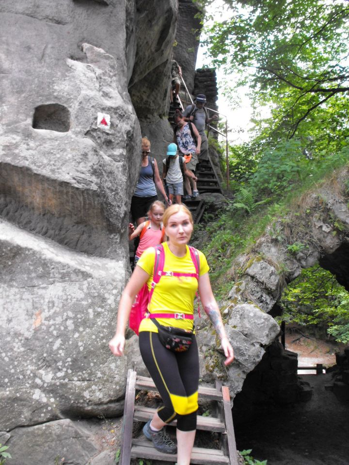 Wycieczka Broumovská vrchovina s002 - PTTK Strzelin