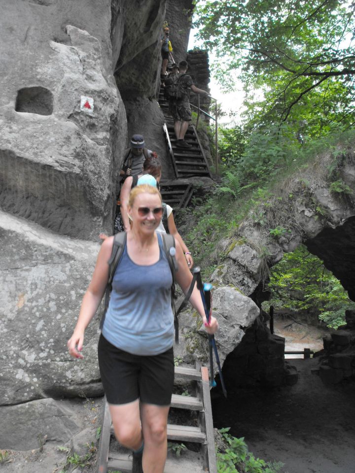 Wycieczka Broumovská vrchovina s002 - PTTK Strzelin