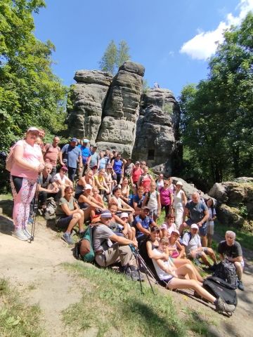 Wycieczka Broumovská vrchovina s78 - PTTK Strzelin