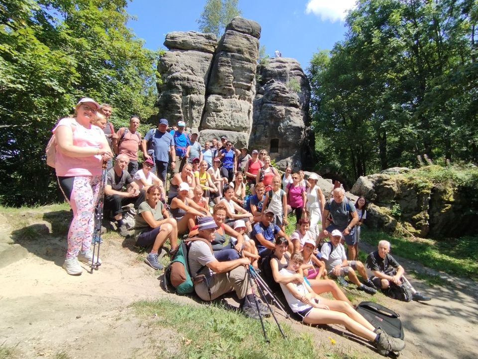 Wycieczka Broumovská vrchovina s002 - PTTK Strzelin