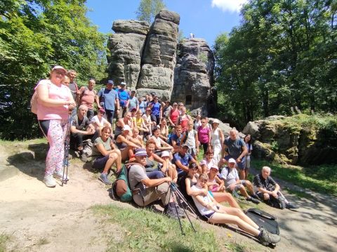 Wycieczka Broumovská vrchovina s81 - PTTK Strzelin