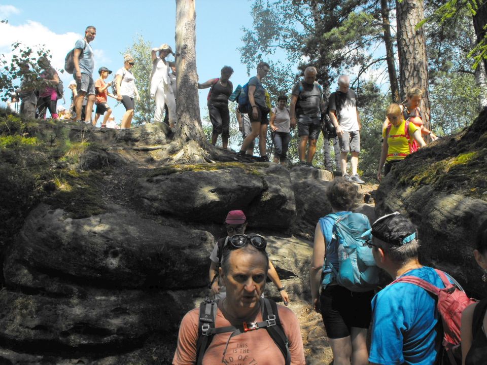 Wycieczka Broumovská vrchovina s002 - PTTK Strzelin