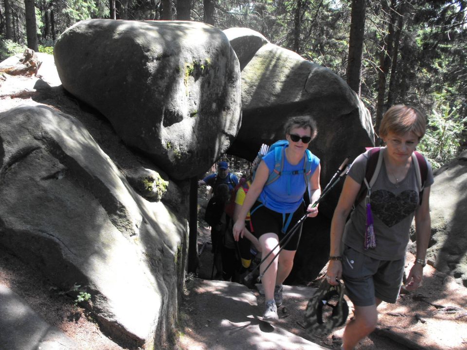 Wycieczka Broumovská vrchovina s002 - PTTK Strzelin