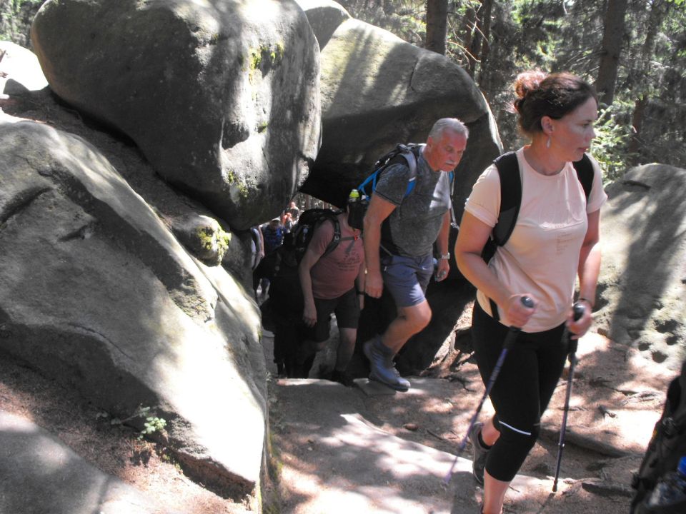 Wycieczka Broumovská vrchovina s002 - PTTK Strzelin