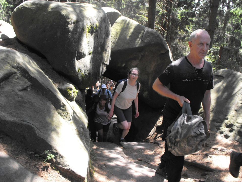 Wycieczka Broumovská vrchovina s002 - PTTK Strzelin